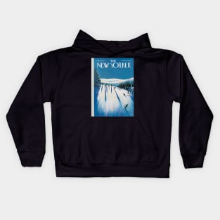 NEW YORKER JANUARY 20TH, 1973 Kids Hoodie